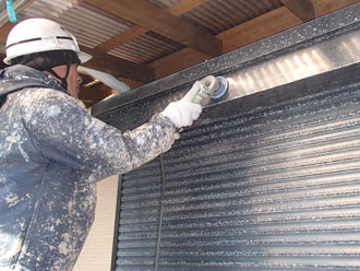 千葉県君津市　外壁塗装　屋根塗装　ベランダ防水　細部の塗装　雨戸の塗装　下地処理